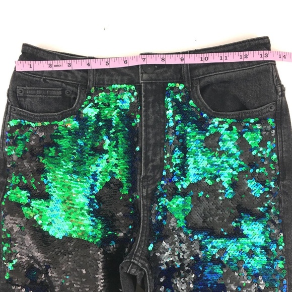 H&M Sequin Jeans - Picture 5 of 10